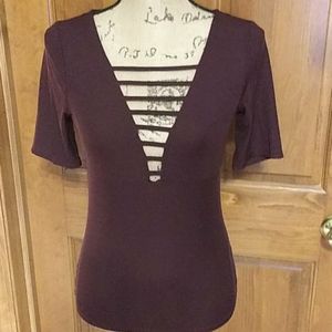 H&M ladder yoke top, EUC